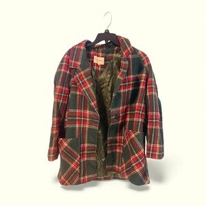 Vintage Women’s Plaid Jacket